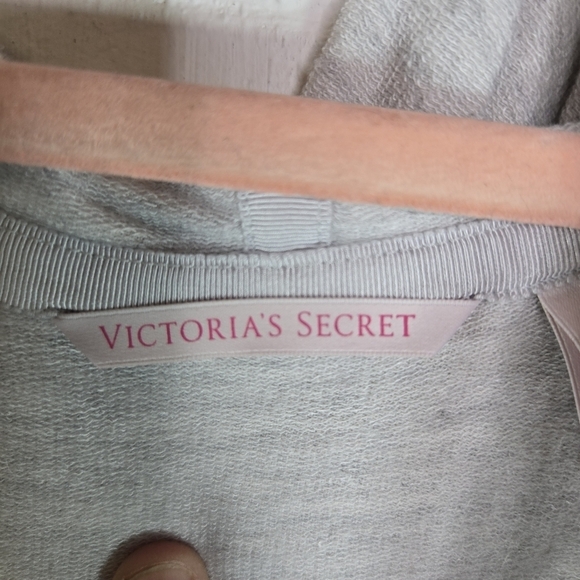 Victorias Secret Angels gray hoodie crystal angel wings sweatshirt - Picture 5 of 14